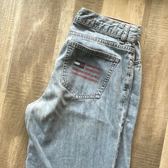 Vintage Tommy Hilfiger straight leg drawstring jeans - Picture 2 of 6